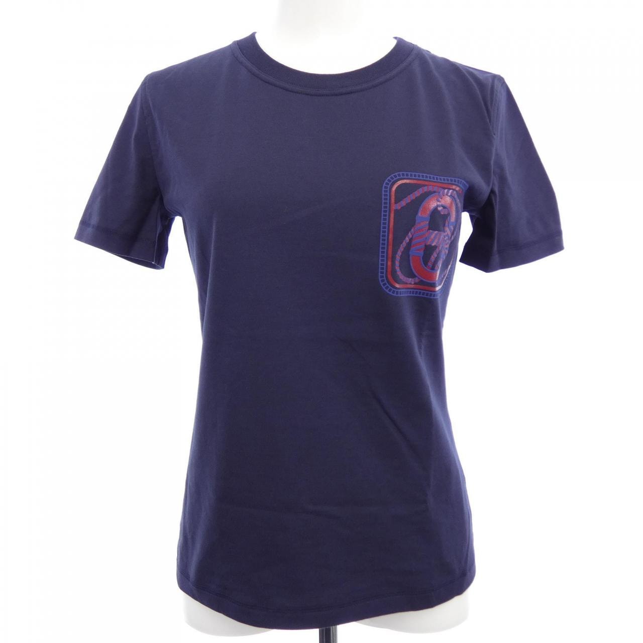エルメス HERMES CANOE/CARTOUCHE 3E4625DL Tシャツ