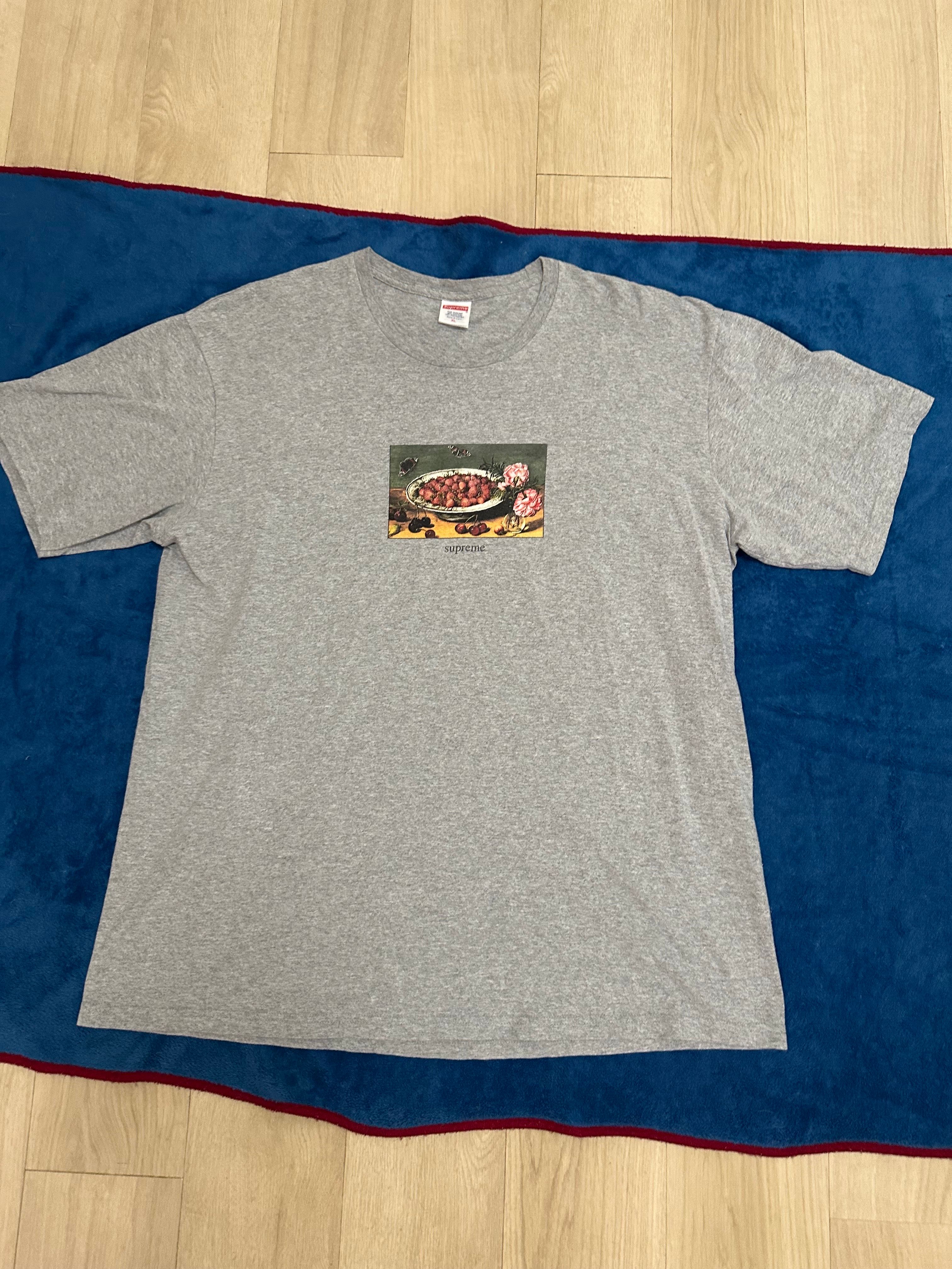 supreme 半袖Tシャツ グレー