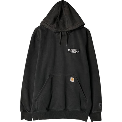 古着 カーハート Carhartt ORIGINAL FIT RAIN DEFENDER スウェットプルオーバーパーカー メンズL相当/eaa585372