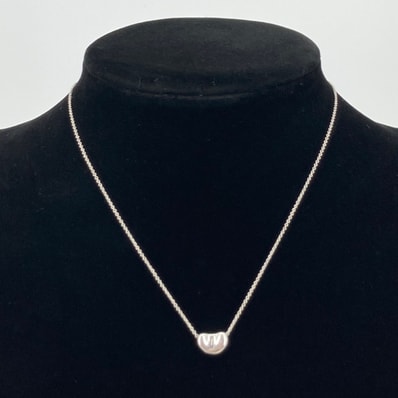 TIFFANY&Co.(ティファニー) エルサ ペレッティ ビーン Ag925 ネックレス 3.39g シルバー