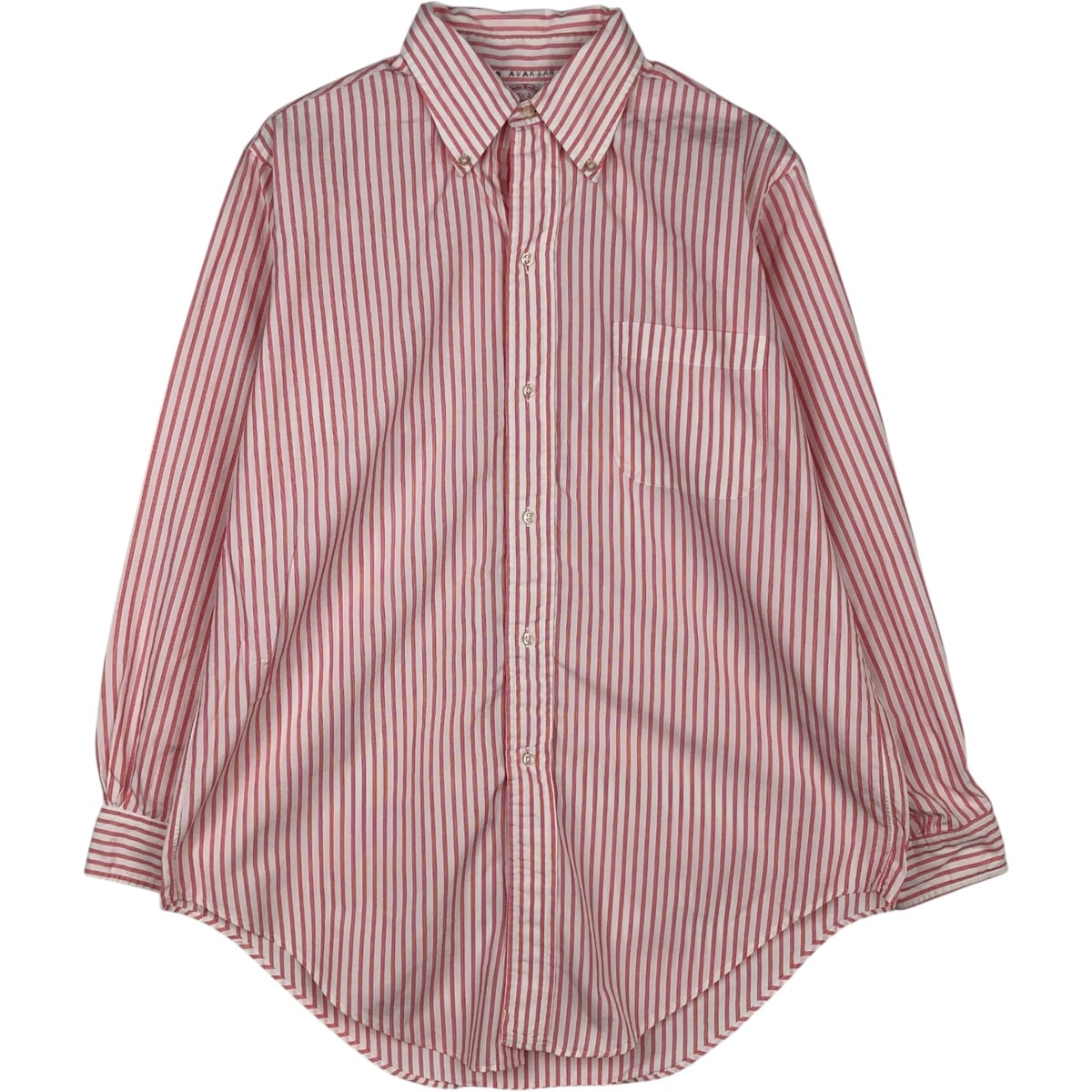 古着 90年代 ブルックスブラザーズ Brooks Brothers MAKERS 6ボタン 長袖 ボタンダウンストライプシャツ USA製 メンズM相当 ヴィンテージ/eaa621238