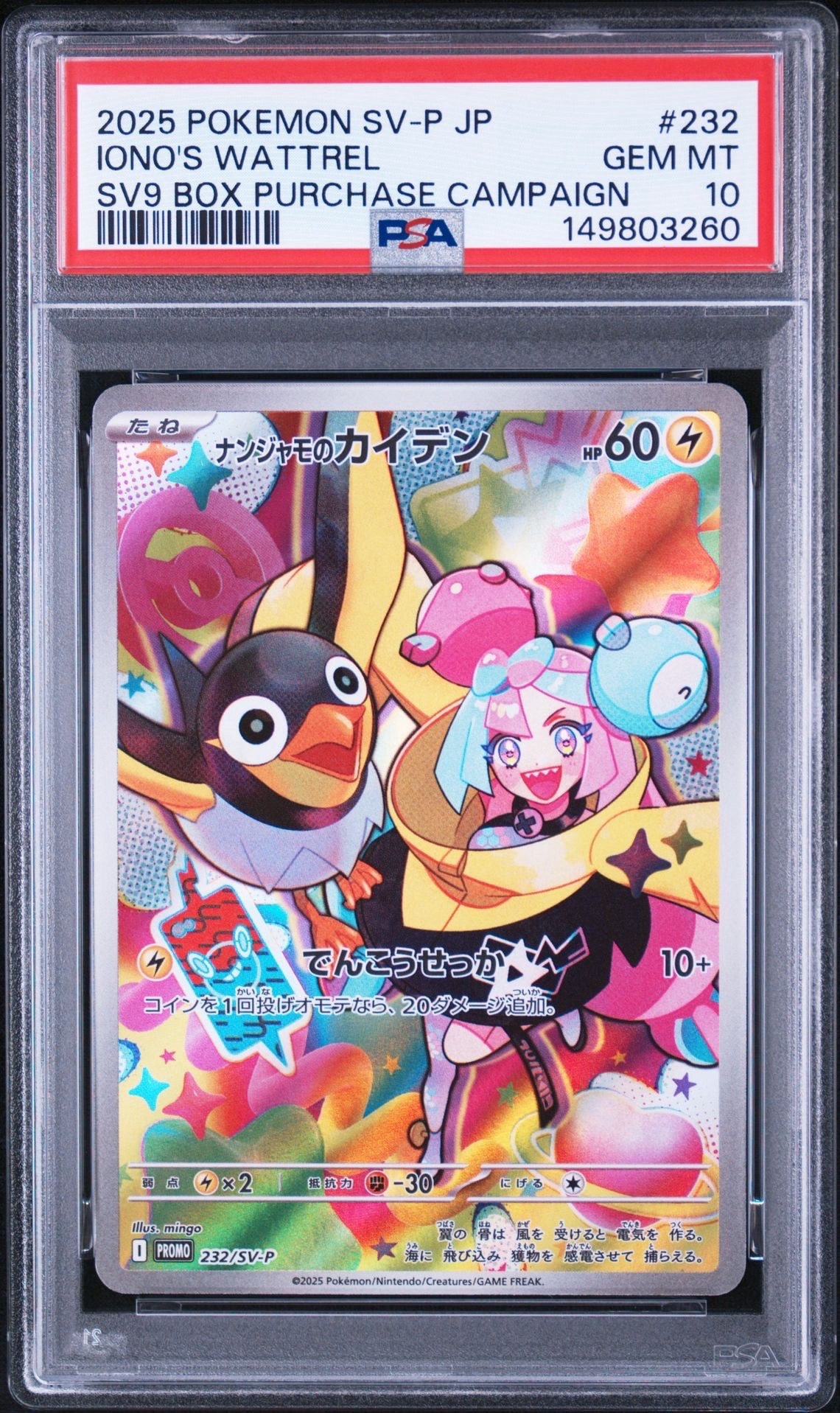 PSA10】ピカチュウ: プロモ P [S-P 272](プロモーションカード「S-P
