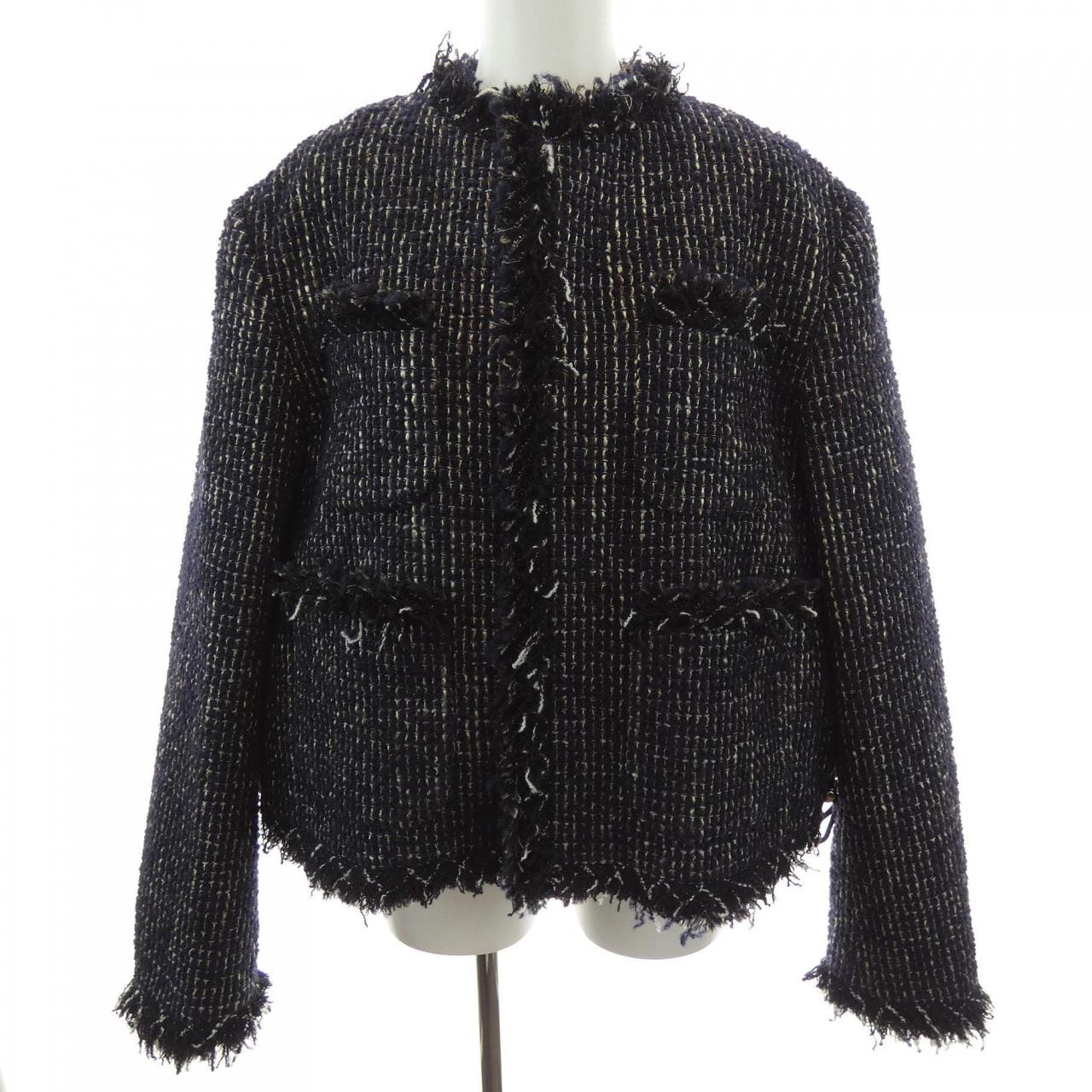 サカイ SACAI TWEED PADDED JACKET 23-06841 ジャケット