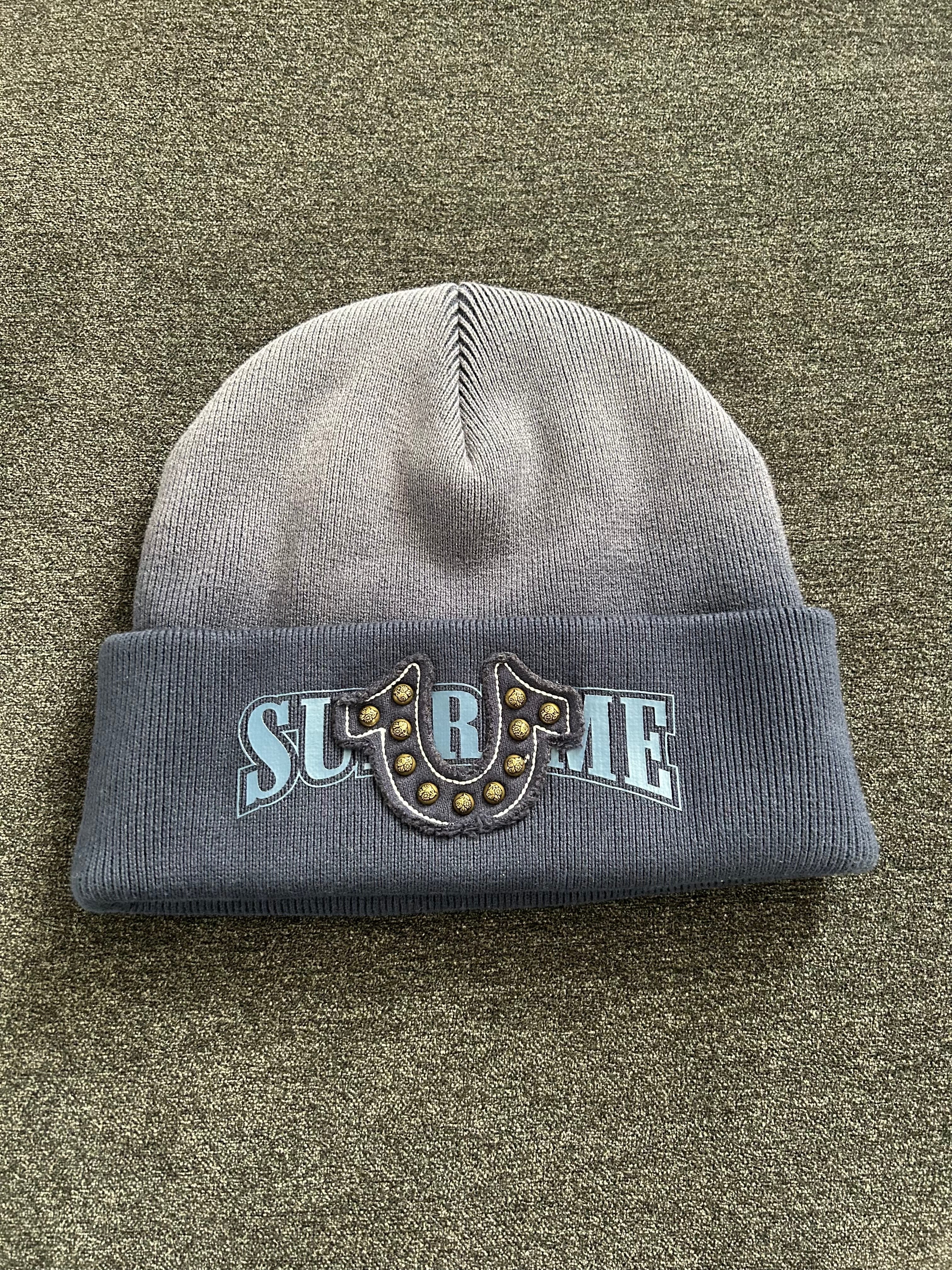 Supreme x True Religion Beanie "Navy"