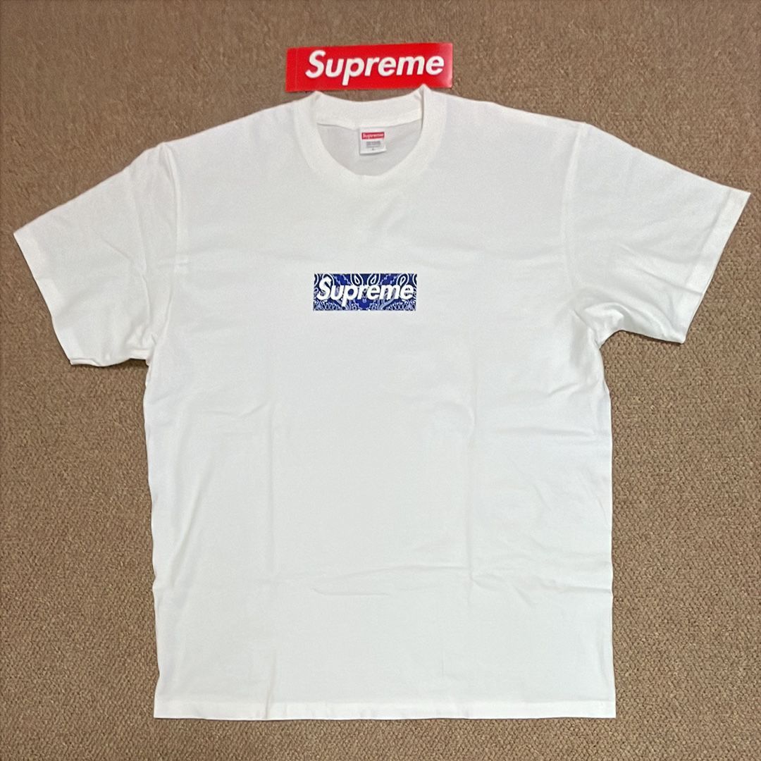 Supreme Bandana Box Logo Tee "White"