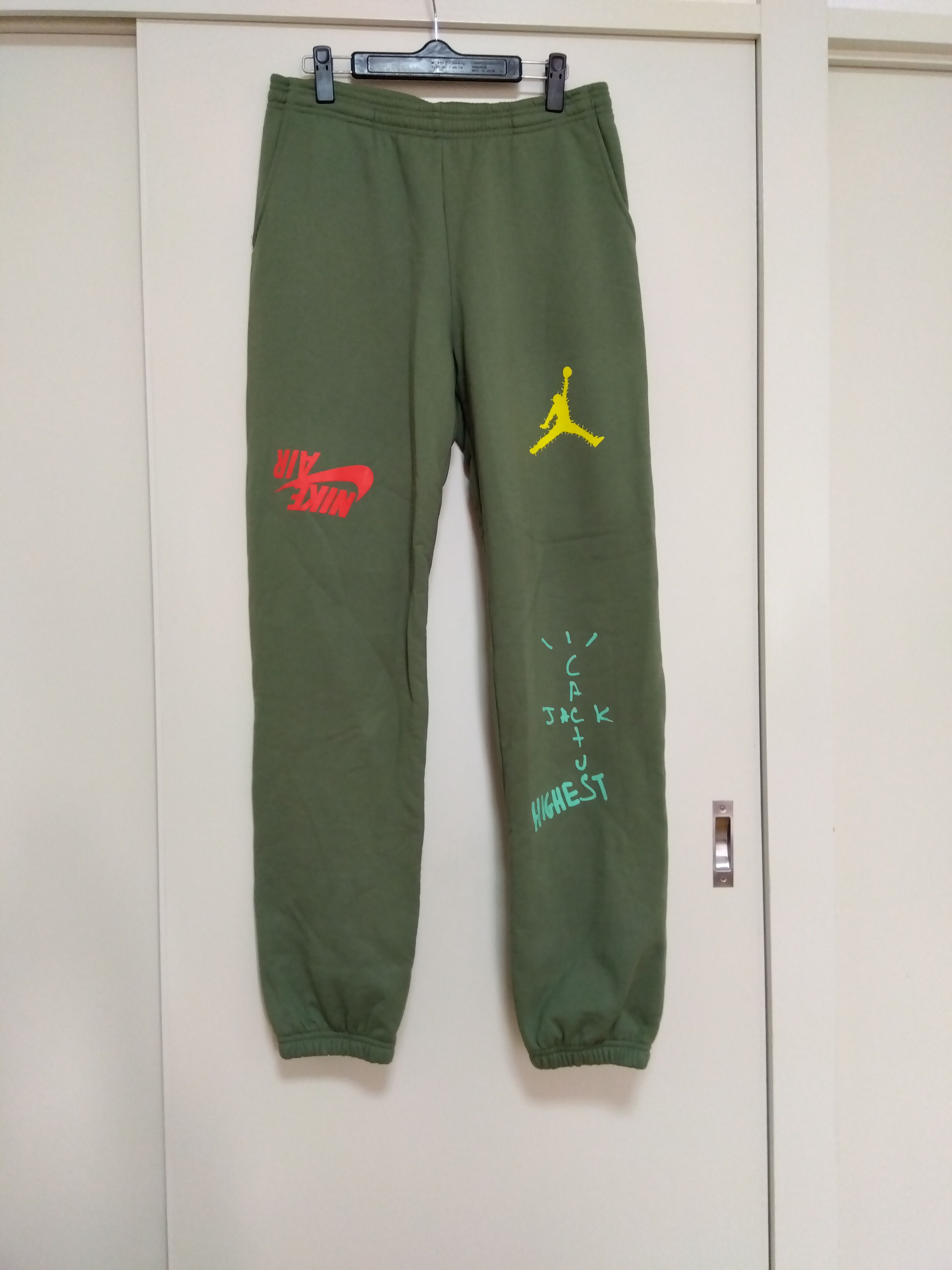 Air Jordan x Travis Cactus Jack Highest Sweatpant "Olive"