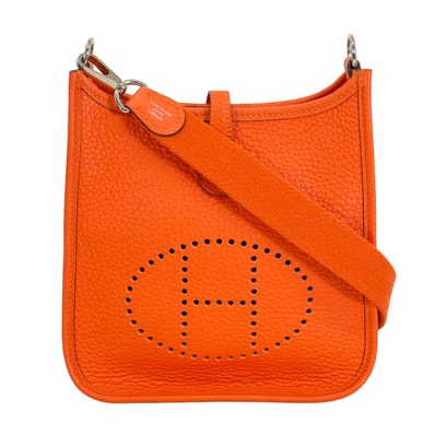 HERMES エルメス ショルダーバッグ エヴリン(エブリン) 16 TPM フーオレンジ トリヨンクレマンス シルバー金具 U刻印 新品未使用