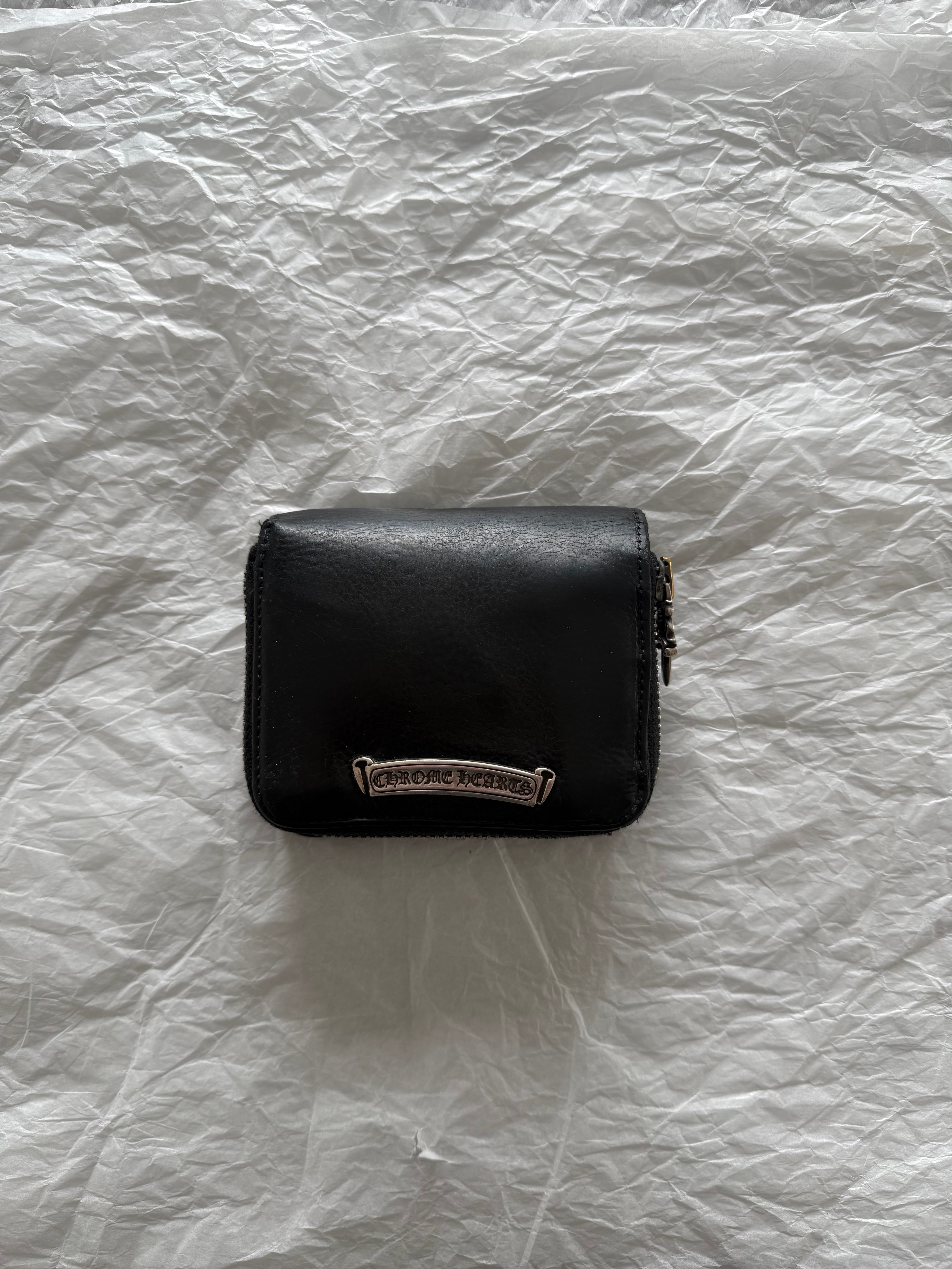 値下げ交渉可能 / 正規品!CHROME HEARTS クロムハーツ  スクエアジップビル ウォレット 財布