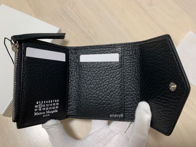 Maison Margiela Envelope Leather Wallet "Black"