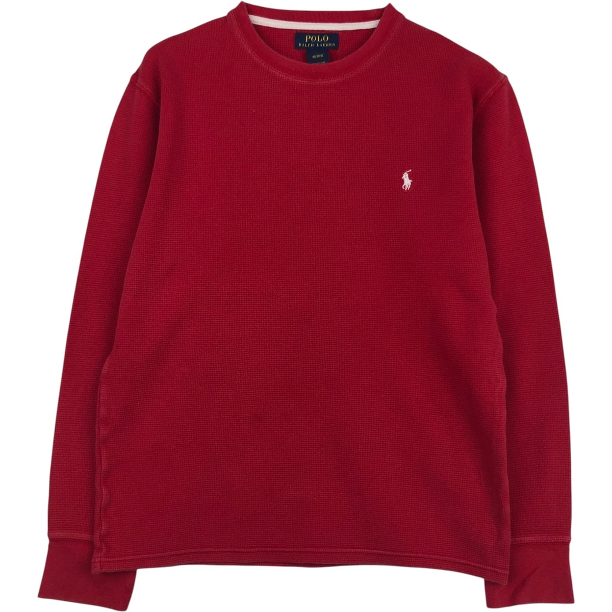 古着 ラルフローレン Ralph Lauren POLO RALPH LAUREN サーマルロンT ワッフル メンズM相当/eaa632153