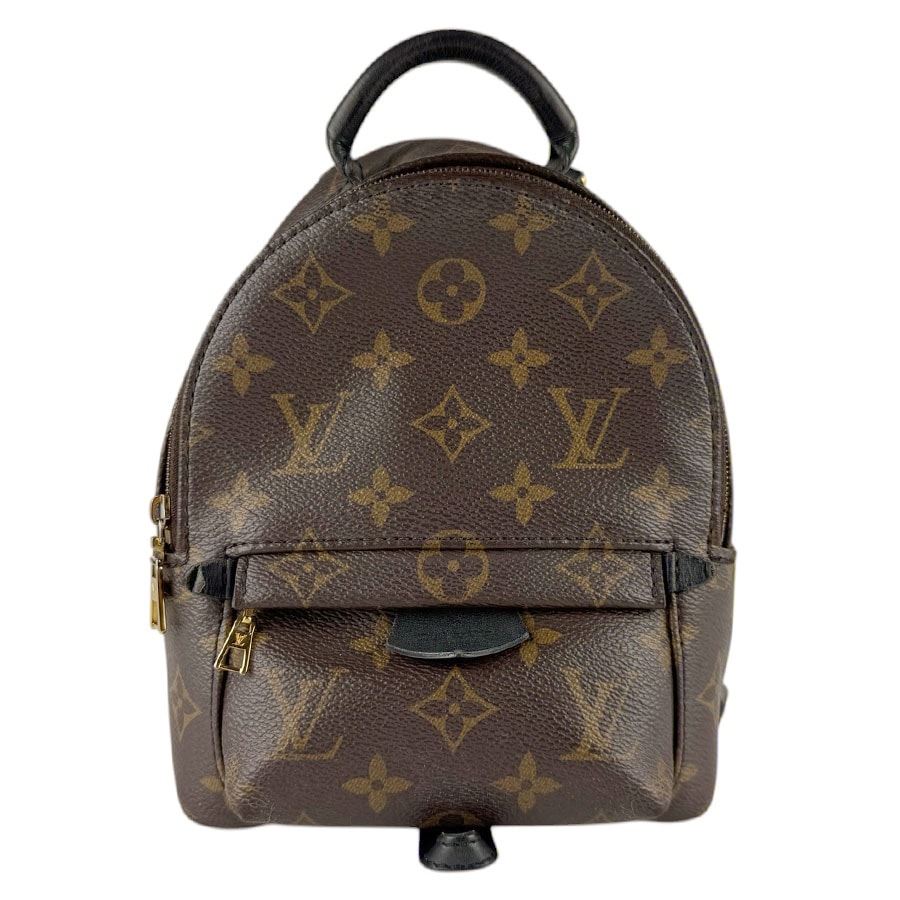 ルイ ヴィトン LOUIS VUITTON リュック モノグラム パームスプリングスMINI モノグラムキャンバス ブラウン レディース M44873【中古】 z9295