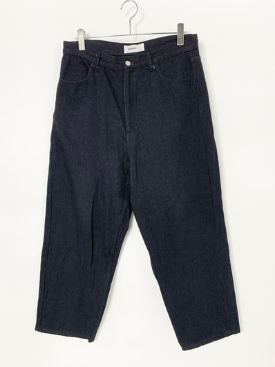 everyone soft denim pants Black