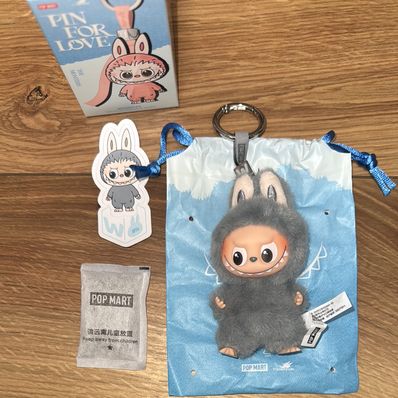 POP MART THE MONSTERS (LABUBU) Pin for Love Series-Vinyl Plush Pendant (N-Z) W