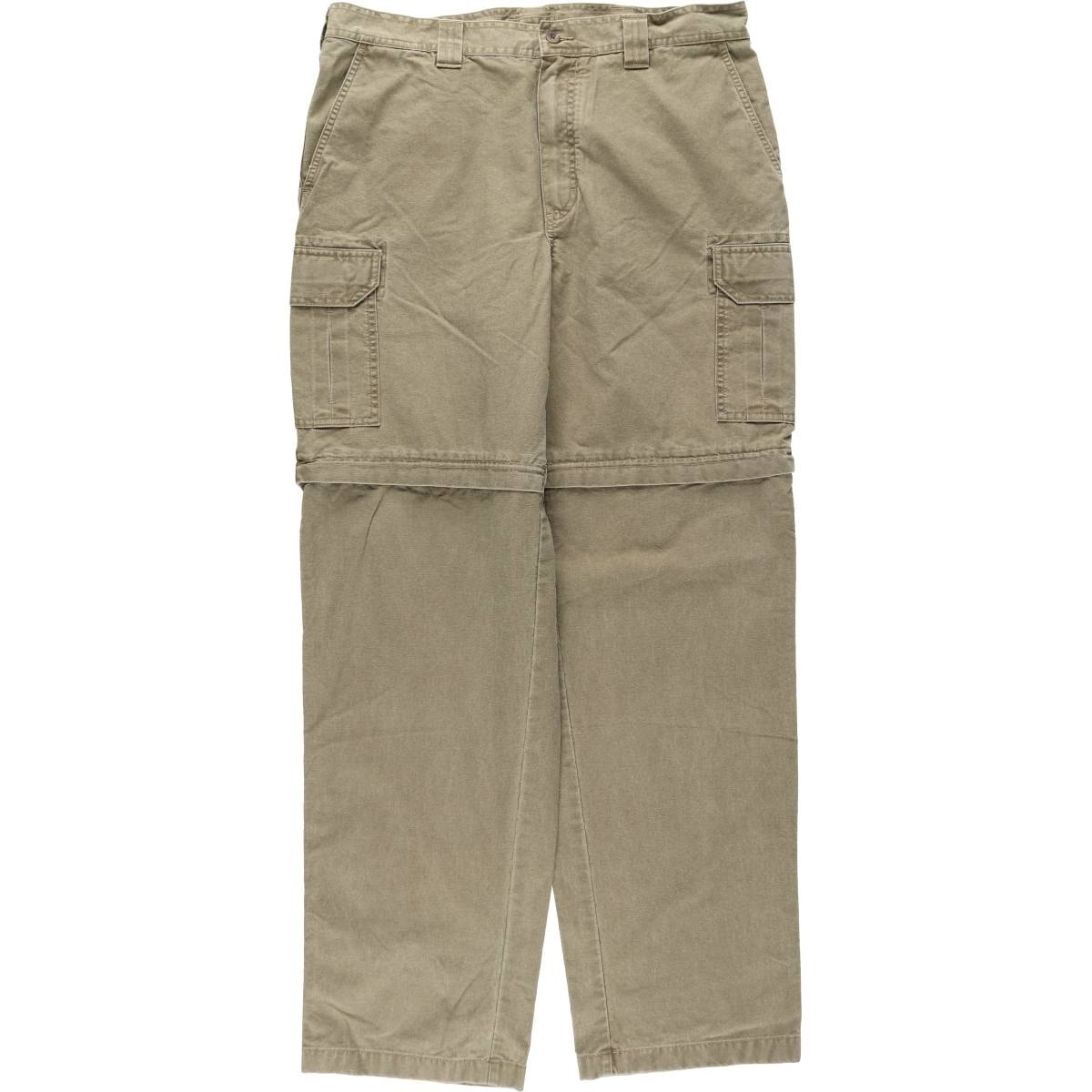 빈티지 의류 90s-00s L.Bean 2Way 밀리터리 카고 팬츠 남성용 W36/EAA646360과 동급