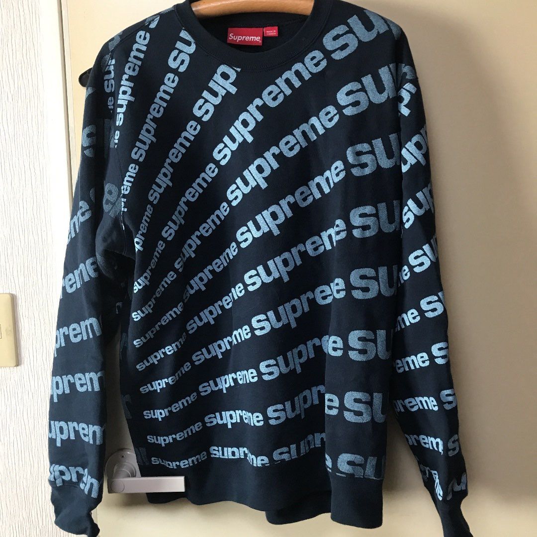 Supreme Radial Crewneck "Navy"