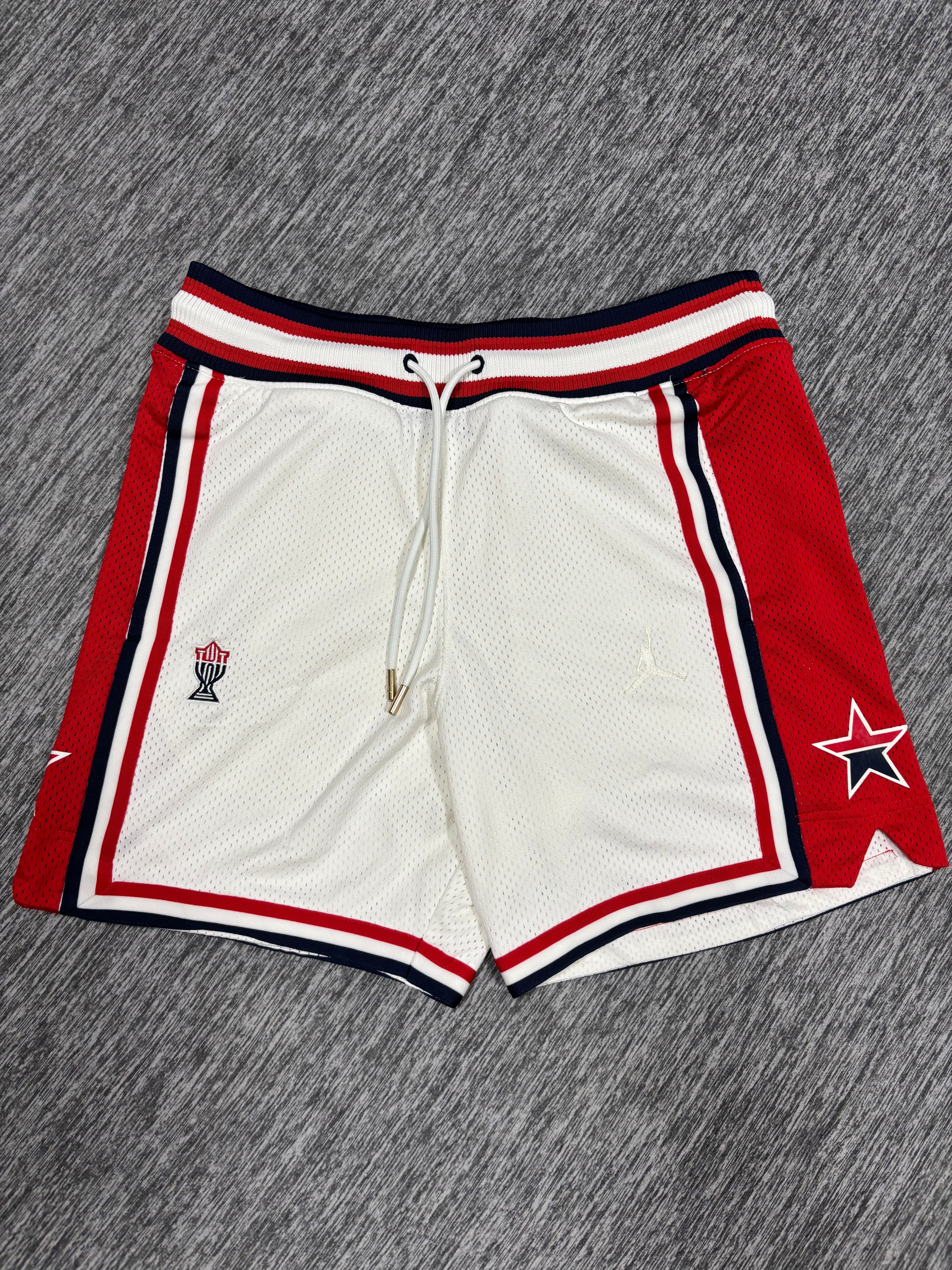 Jordan x Trophy Room Men's Game Short Pants "White"