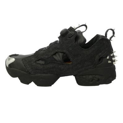 Reebok リーボック AR1716 INSTA PUMP FURY OG HW インスタポンプ フューリー スタッズ メタリック ローカット スニーカー ブラック系 29cm【中古】