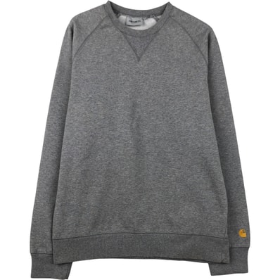 古着 カーハート Carhartt ワンポイントロゴスウェットシャツ トレーナー メンズM相当/eaa610069