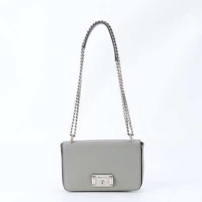 ■美品 ミュウミュウ チェーンショルダーバッグ レザー