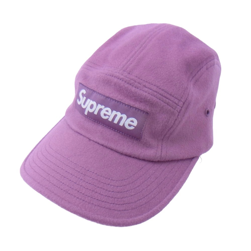 Supreme シュプリーム キャップ 17AW CAPOLAVORO Wool Camp Cap カーポラヴォーロ ウール キャンプ キャップ パープル系【中古】