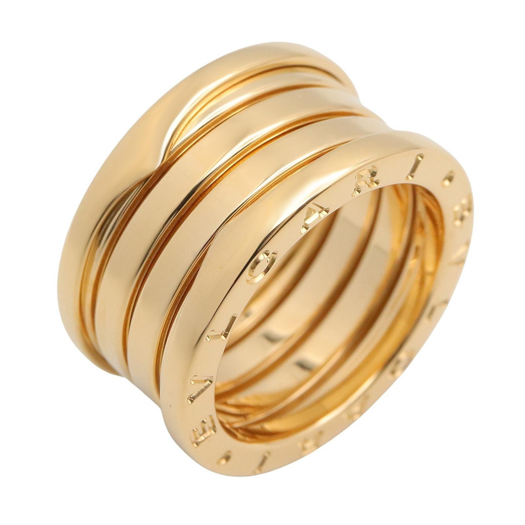 ブルガリ BVLGARI B-zero1 リング 4バンド リング・指輪 ジュエリー K18(イエローゴールド) メンズ レディース ゴールド系 【中古】