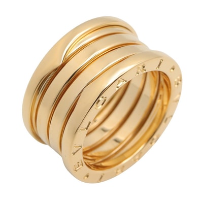 ブルガリ BVLGARI B-zero1 リング 4バンド リング・指輪 ジュエリー K18(イエローゴールド) メンズ レディース ゴールド系 【中古】
