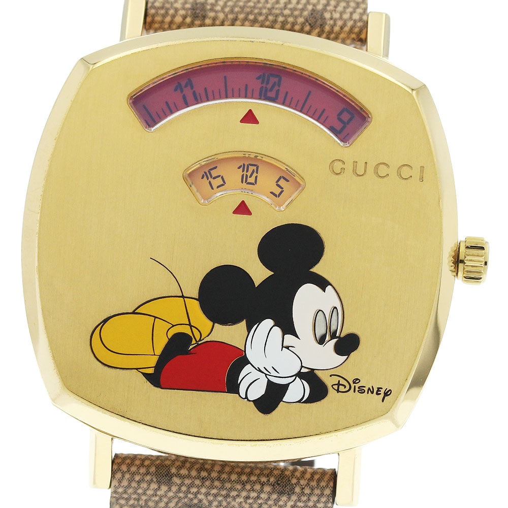 グッチ グリップウォッチ 157.4/YA157420 メンズ 【中古】