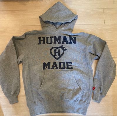 HUMAN MADE PIZZA HOODIE "Grey"