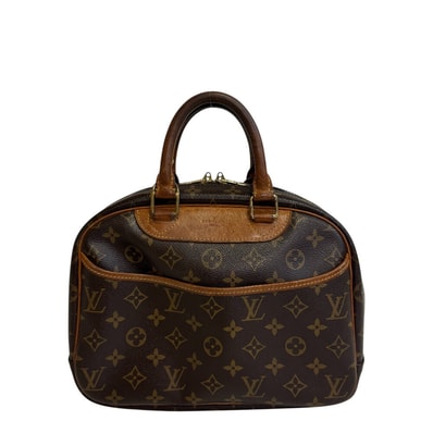 ルイヴィトン LOUIS VUITTON ハンドバッグ モノグラム トゥルーヴィル M42228 ブラウン