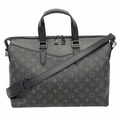 ★最終価格【6cd5595-k】ルイヴィトン ビジネスバッグ モノグラム・エクリプス ブリーフケースエクスプローラー M40566 ブラック【中古】メンズ