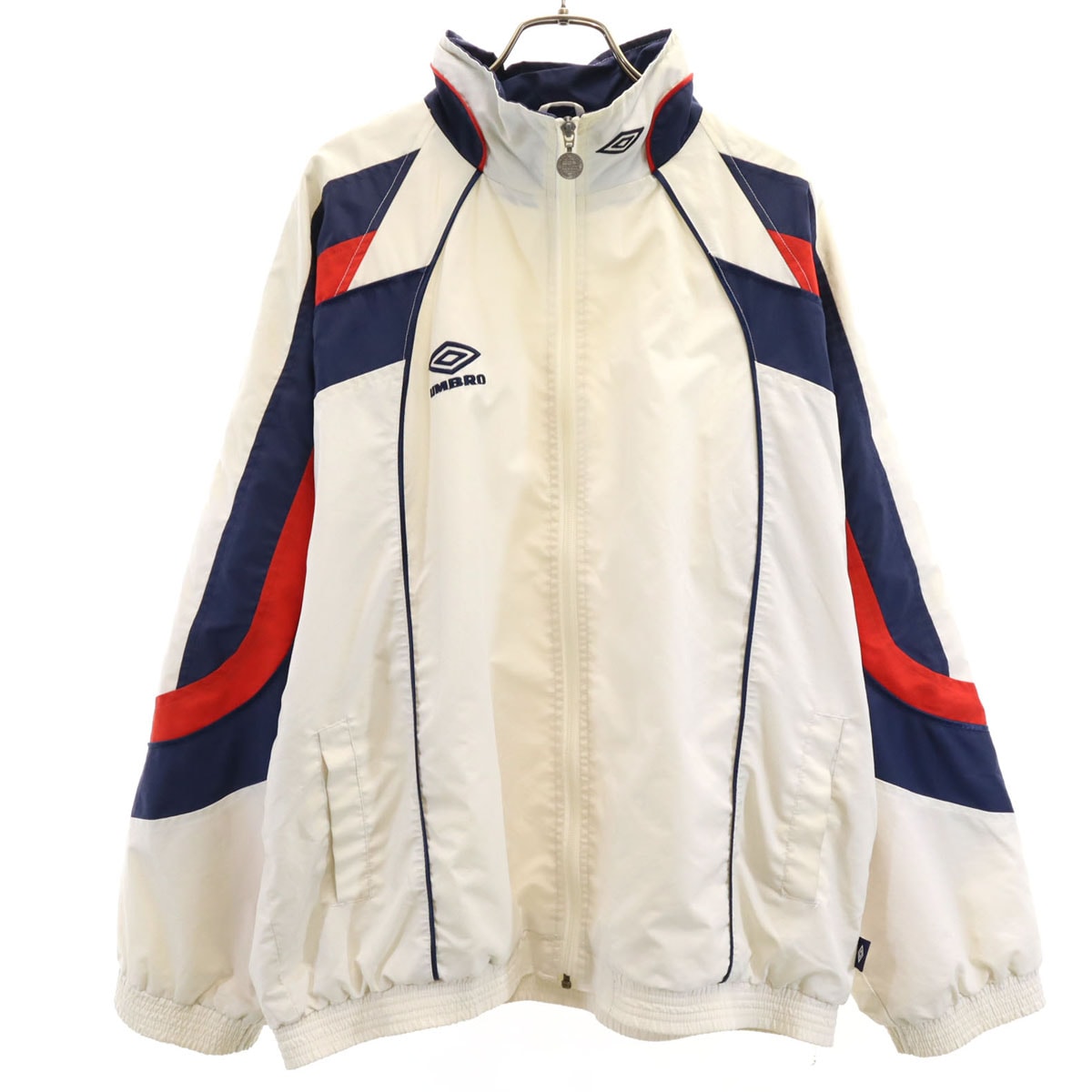 umbro アンブロ 90s オールド ウインドブレーカー M ホワイト ジャケット 裏メッシュ