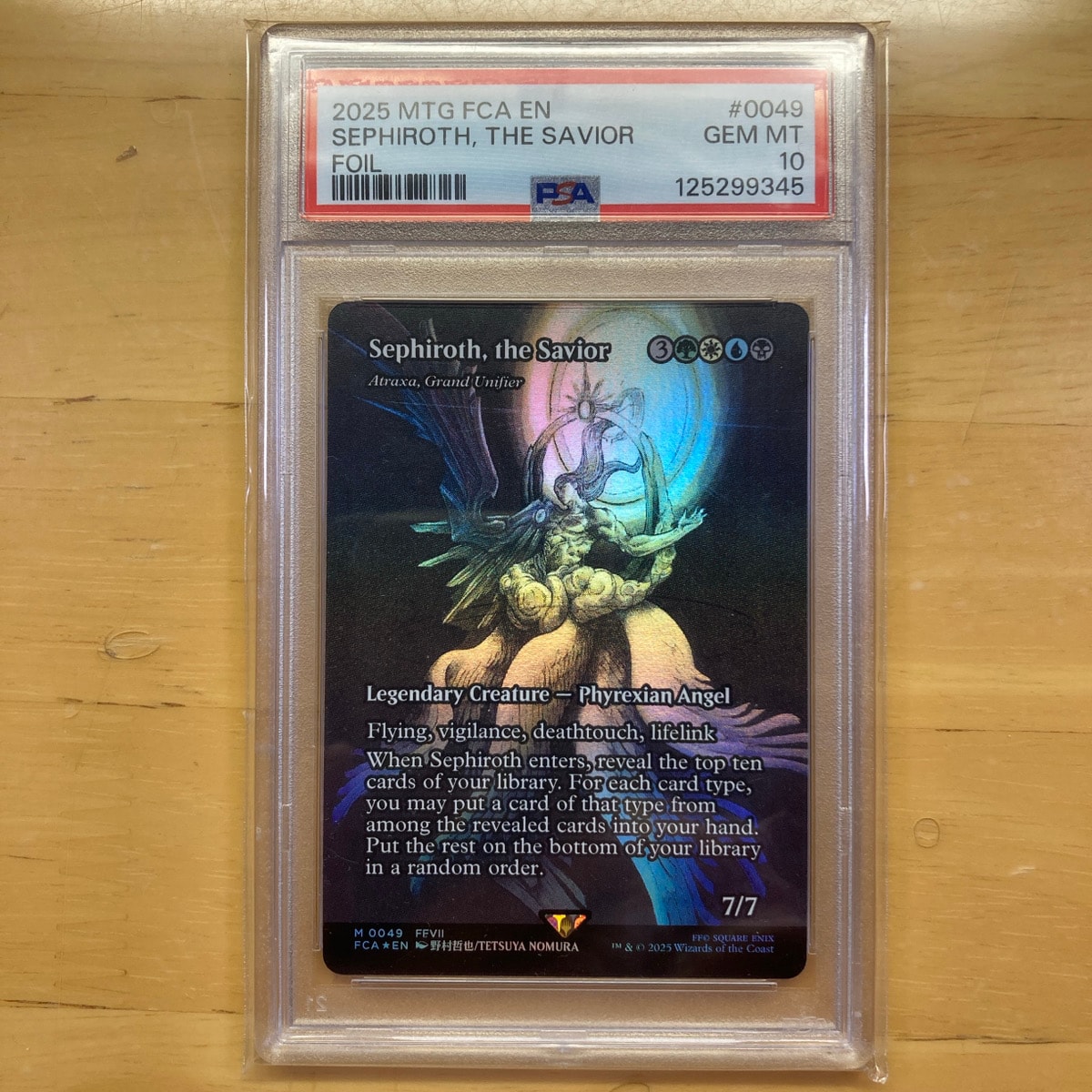 MTG【パルン、ニヴ＝ミゼット】FOIL アーティストプルーフ プレリリースFOIL)パルン、ニヴ＝ミゼット/Niv-Mizzet, Parun《日本語