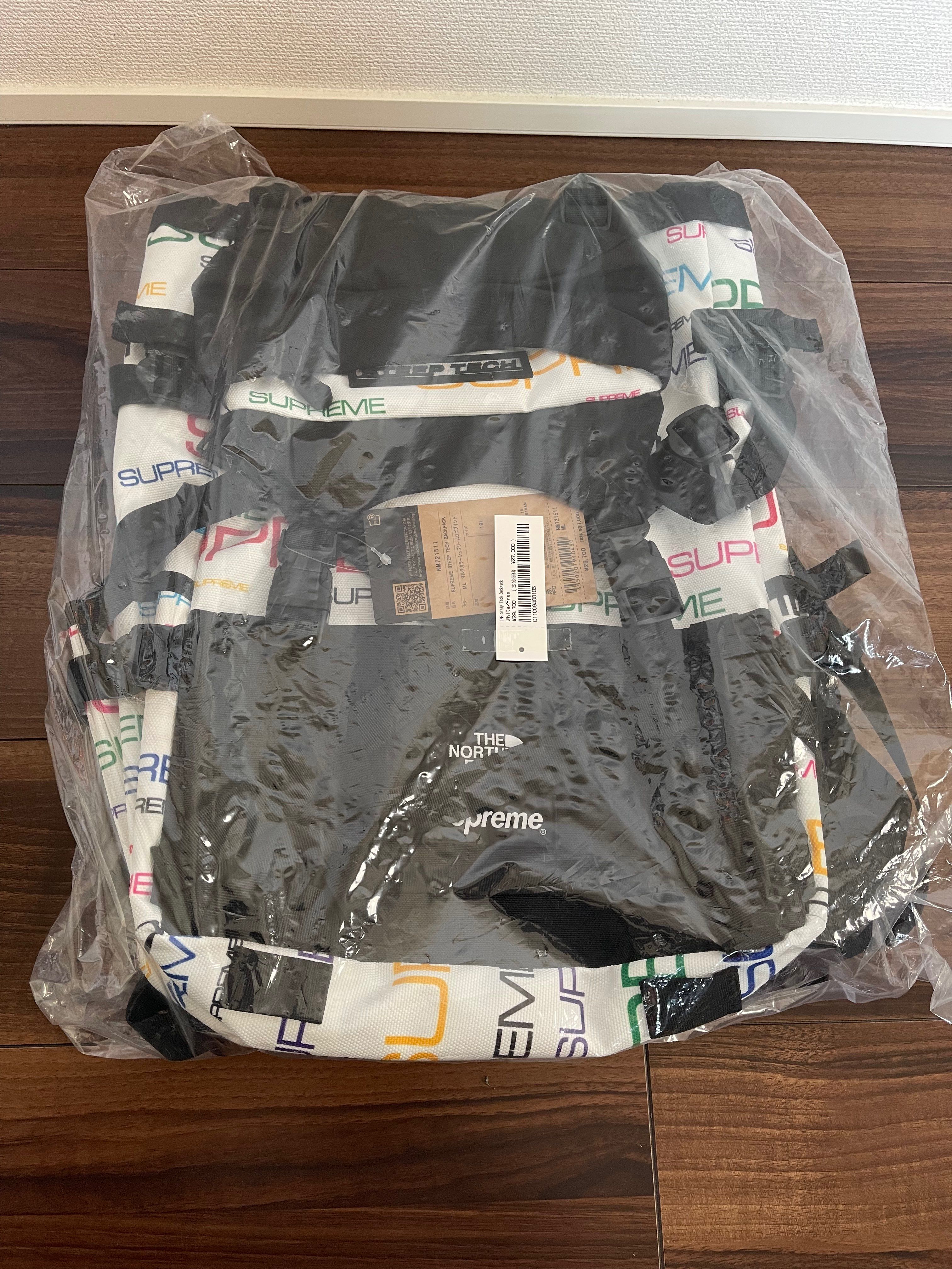 Supreme x The North Face Steep Tech Backpack "White"