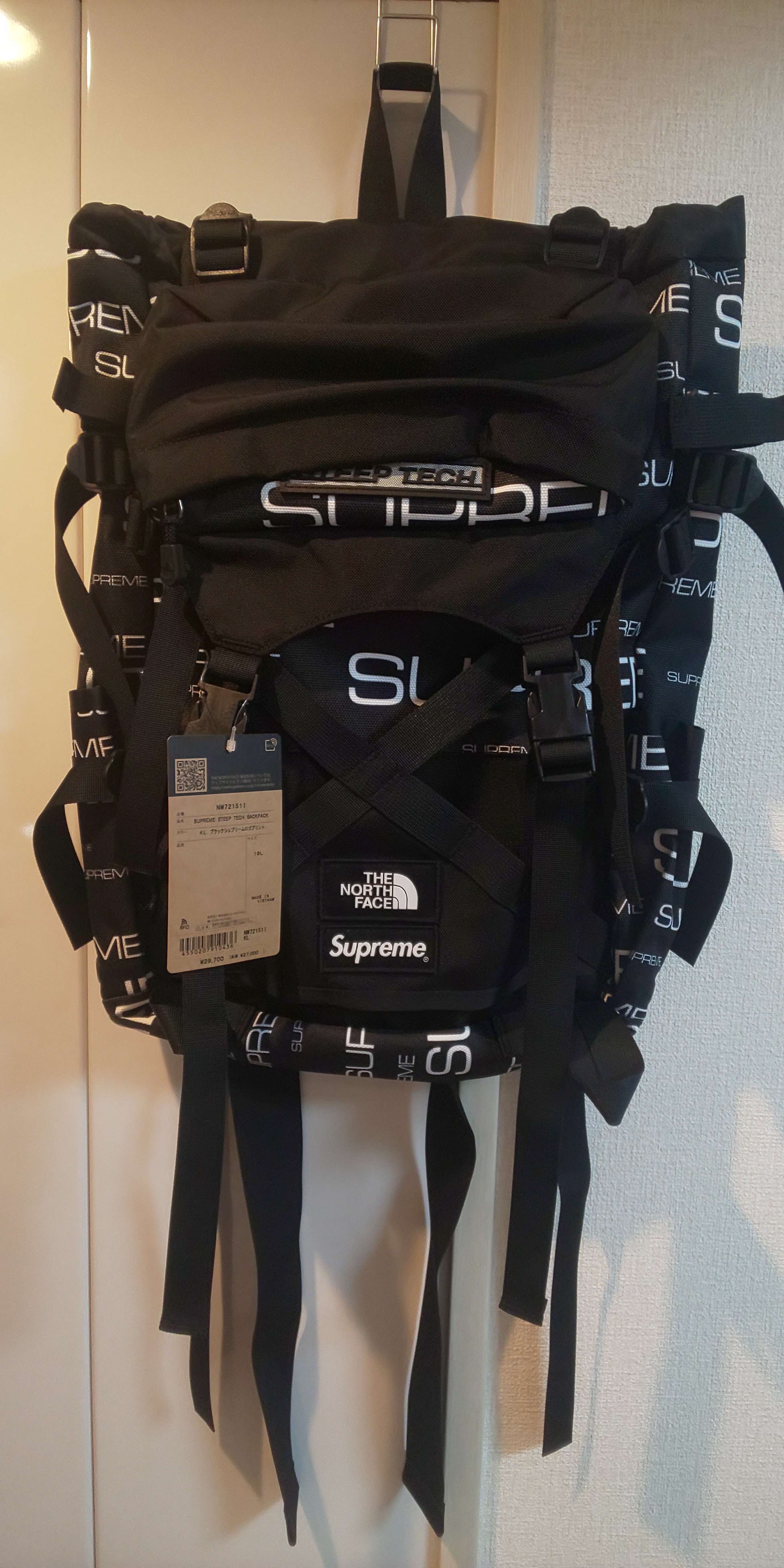 Supreme x The North Face Steep Tech Backpack "Black"