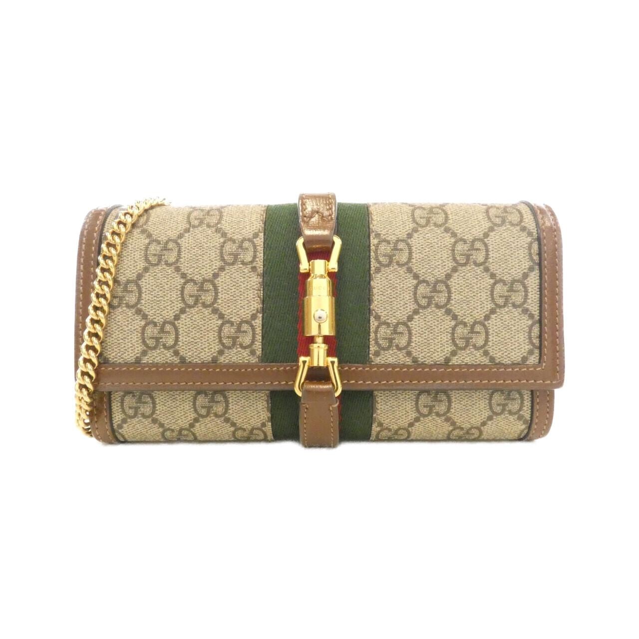 B (目立った傷や汚れなし)】美品 GUCCI グッチ オレンジ レザー 折り