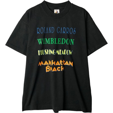 古着 90年代 フルーツオブザルーム FRUIT OF THE LOOM メッセージプリントTシャツ メンズXL相当 ヴィンテージ/eaa649632