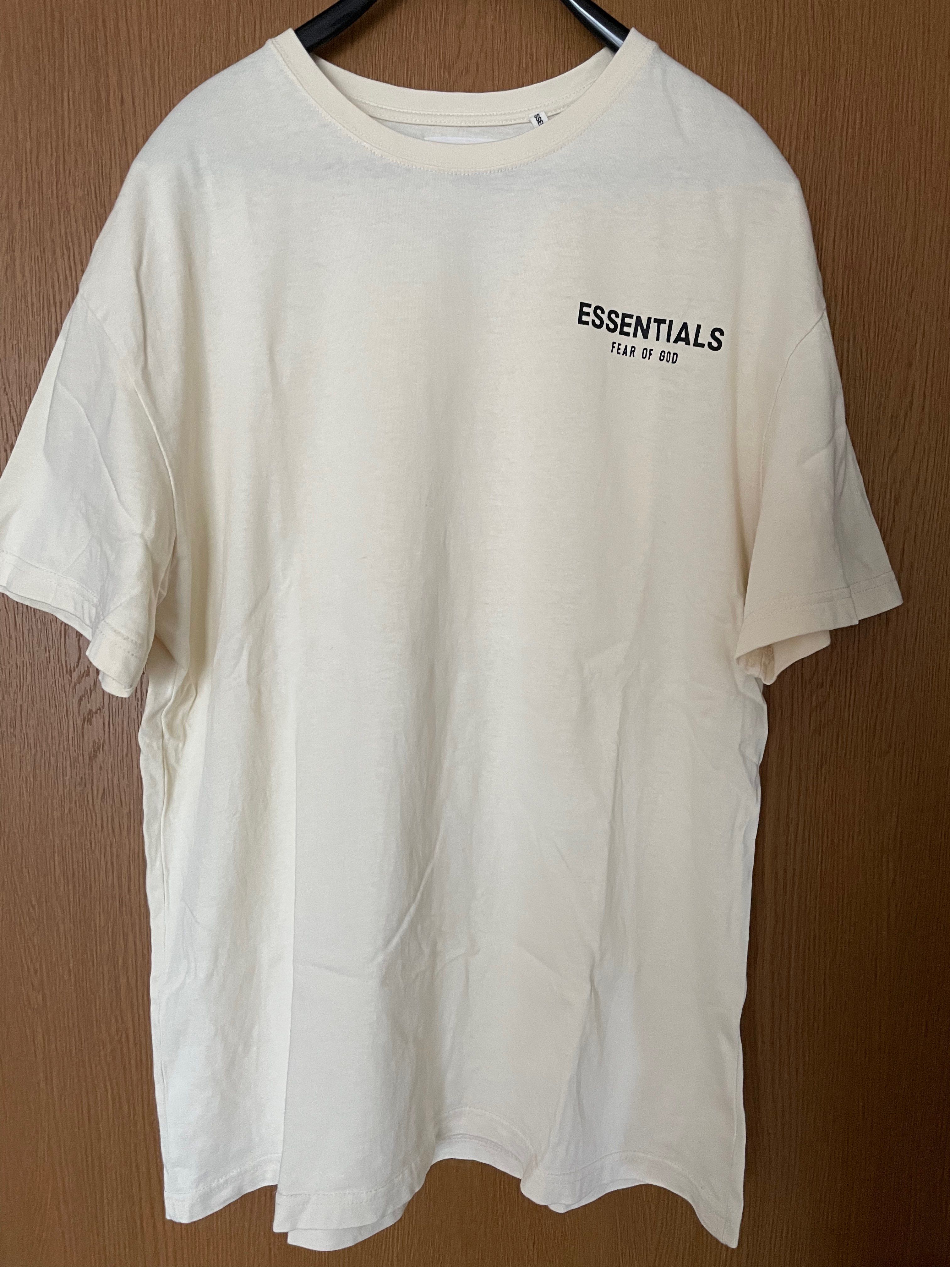 FEAR OF GOD Essentials Boxy Photo T-Shirt "Cream"