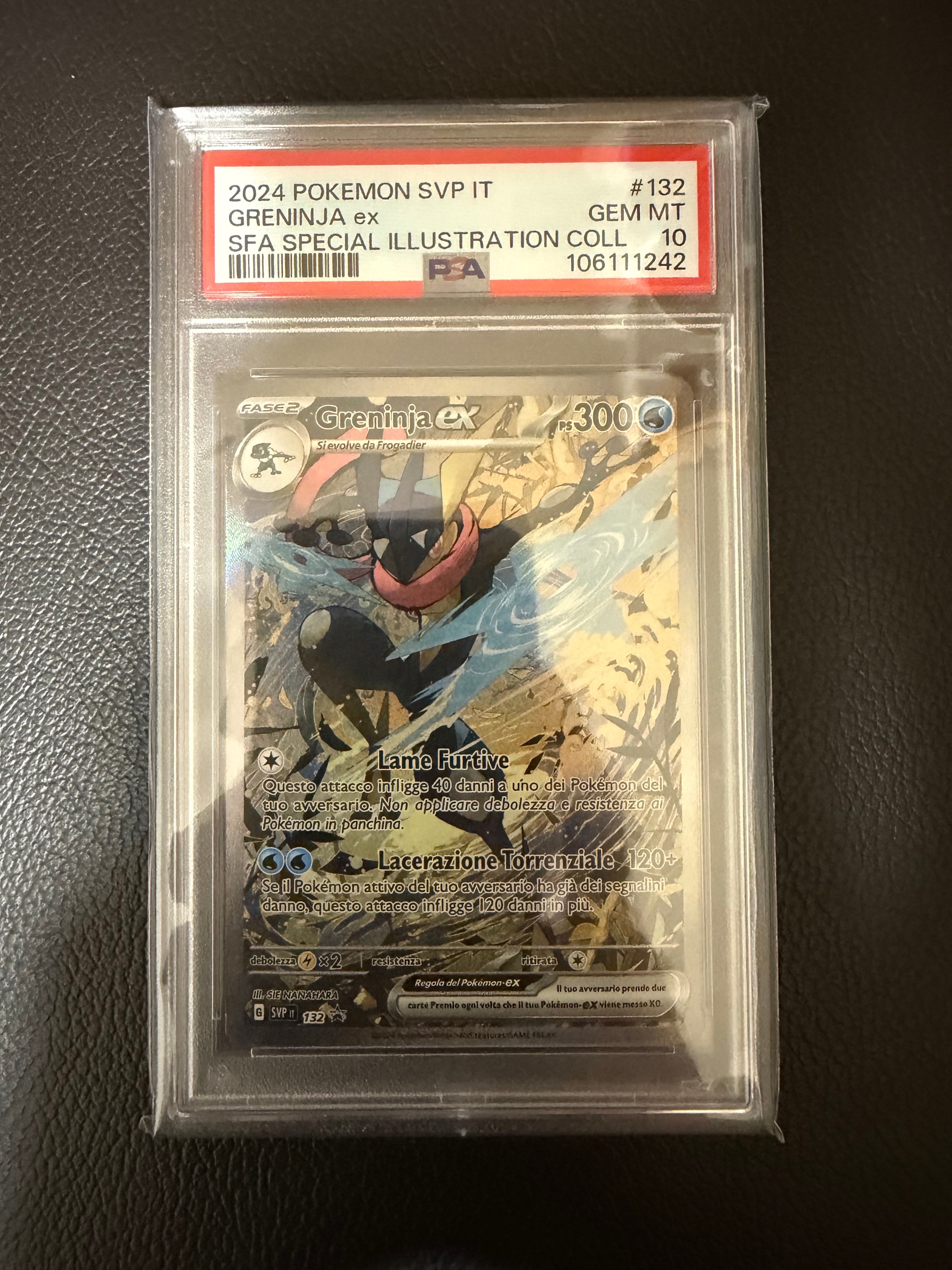 PSA10】ゲッコウガex P [SVP EN 132]【英語版】(スカーレット