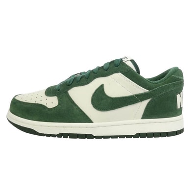 NIKE ナイキ IO4224-100 BIG LOW LUX ビッグ ロー ラックス ローカットスニーカー グリーン系 ホワイト系 26.5cm【新古品】【未使用】【中古】