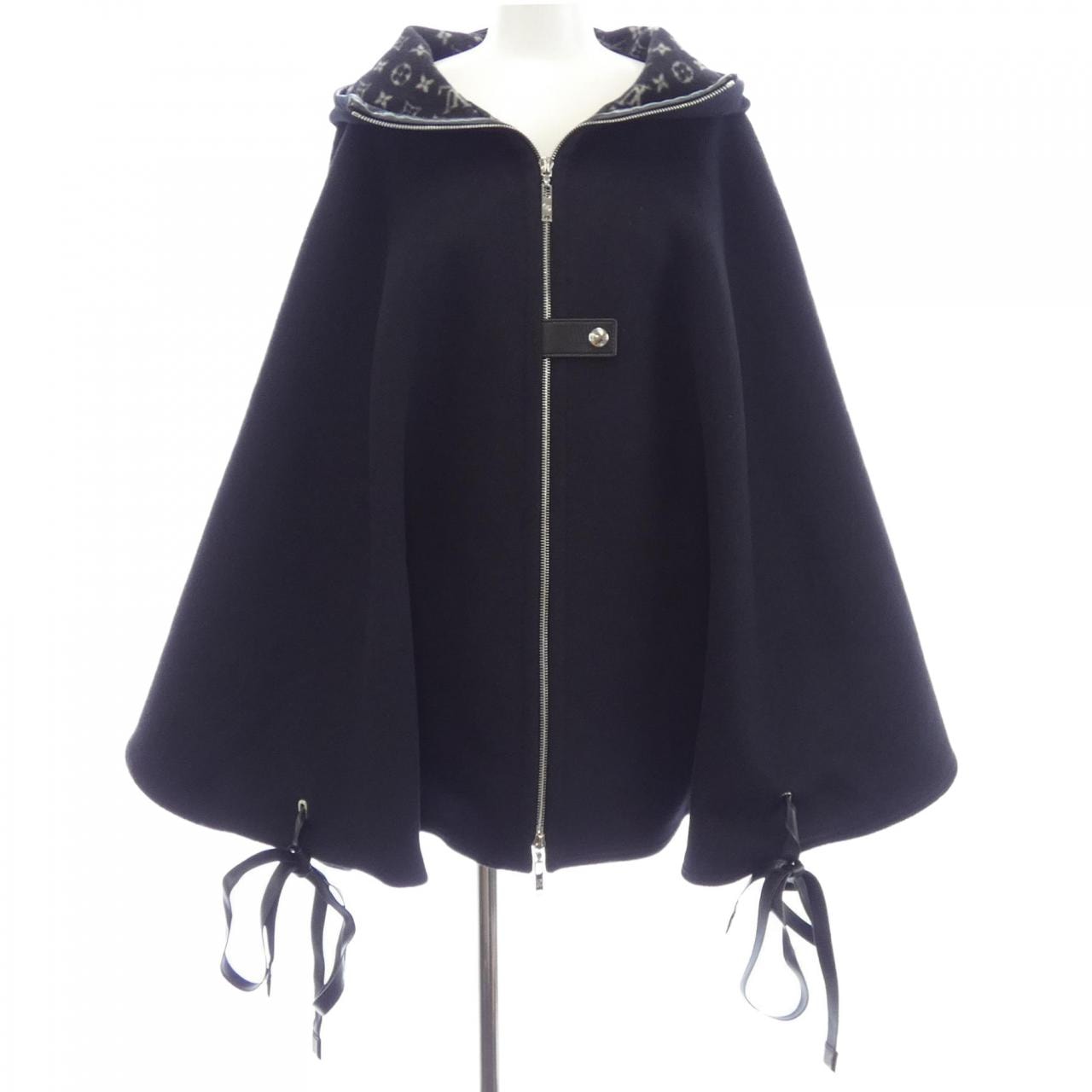 ルイヴィトン LOUIS VUITTON フーデッドケープ FICO17QWE ケープ