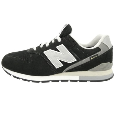 NEW BALANCE ニューバランス CM996XB2 GORE-TEX ゴアテックス スエード ローカット スニーカー ブラック系 26.5cm【極上美品】【中古】