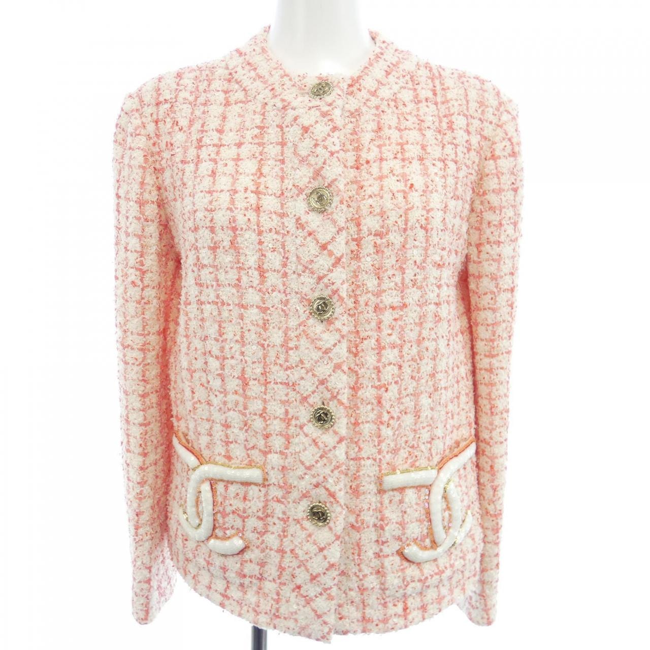 シャネル CHANEL LOOK39 P76716V65900 ノーカラージャケット