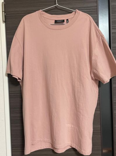FEAR OF GOD ESSENTIALS 3M Logo Boxy T-Shirt "Pink"