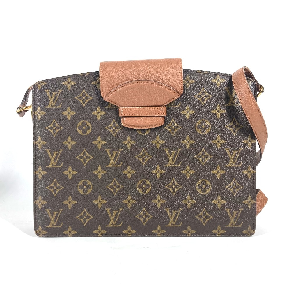 ルイヴィトン LOUIS VUITTON クルセル M51375 モノグラム カバン ポシェット 斜め掛け ヴィンテージ ショルダーバッグ モノグラムキャンバス ブラウン
