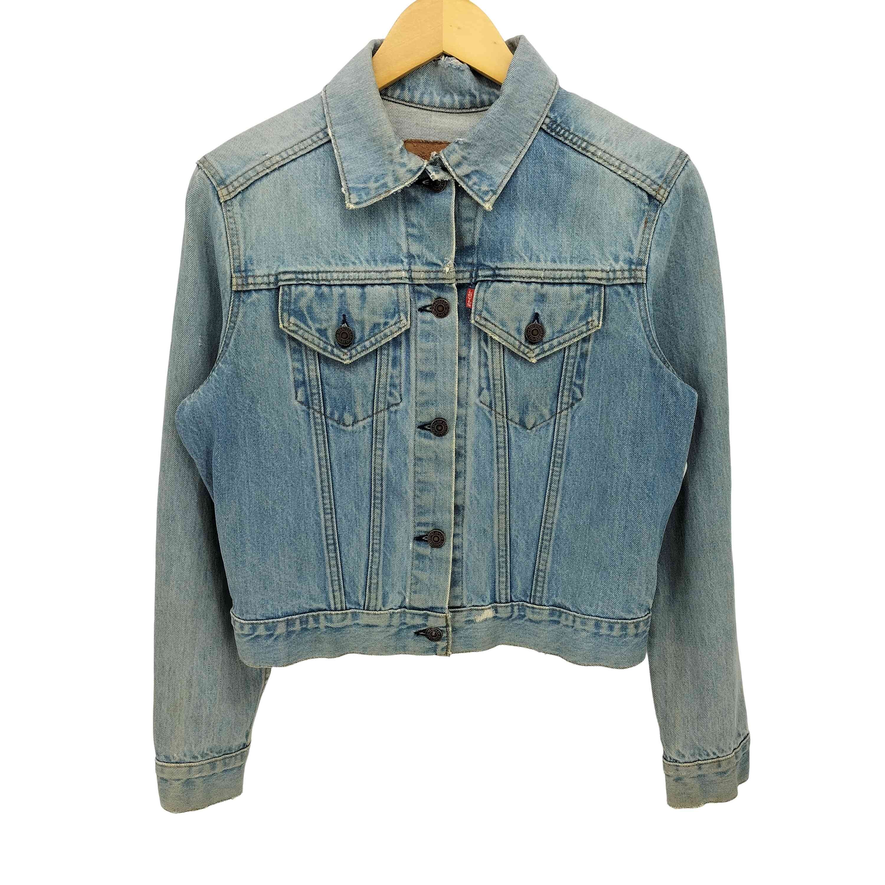 80s USA製 76001-1212 デニムトラッカージャケット【1137937556931】