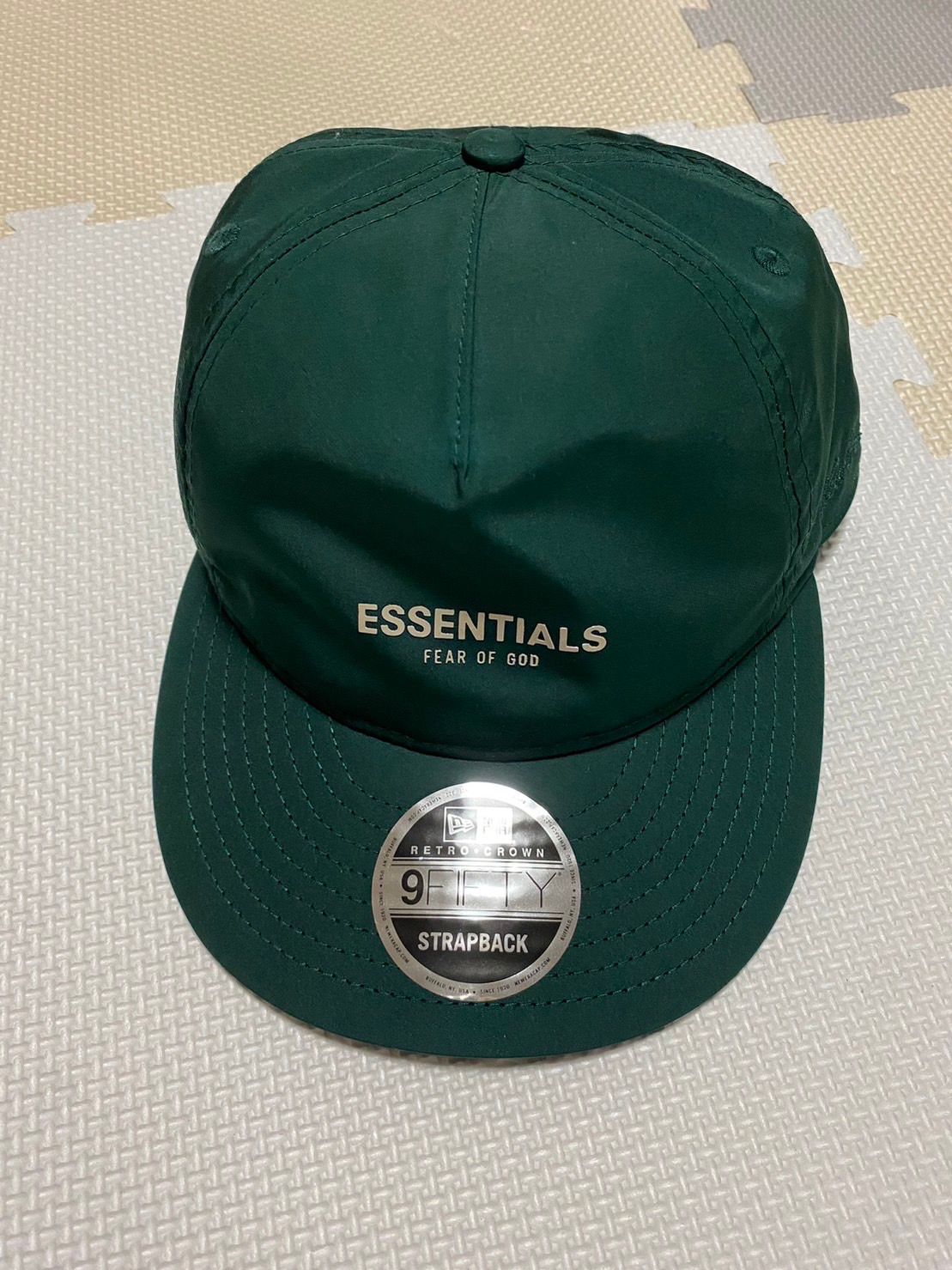 NEW ERA FEAR OF GOD ESSENTIALS RC 9FIFTY LOGO "Dark Green"