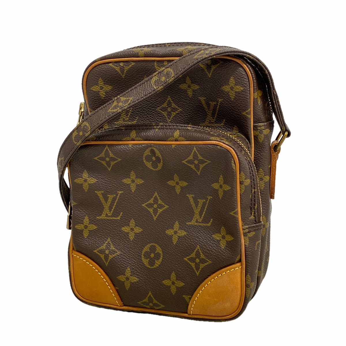 【6kd4996】ルイヴィトン ショルダーバッグ モノグラム アマゾン M45236 ブラウン【中古】レディース