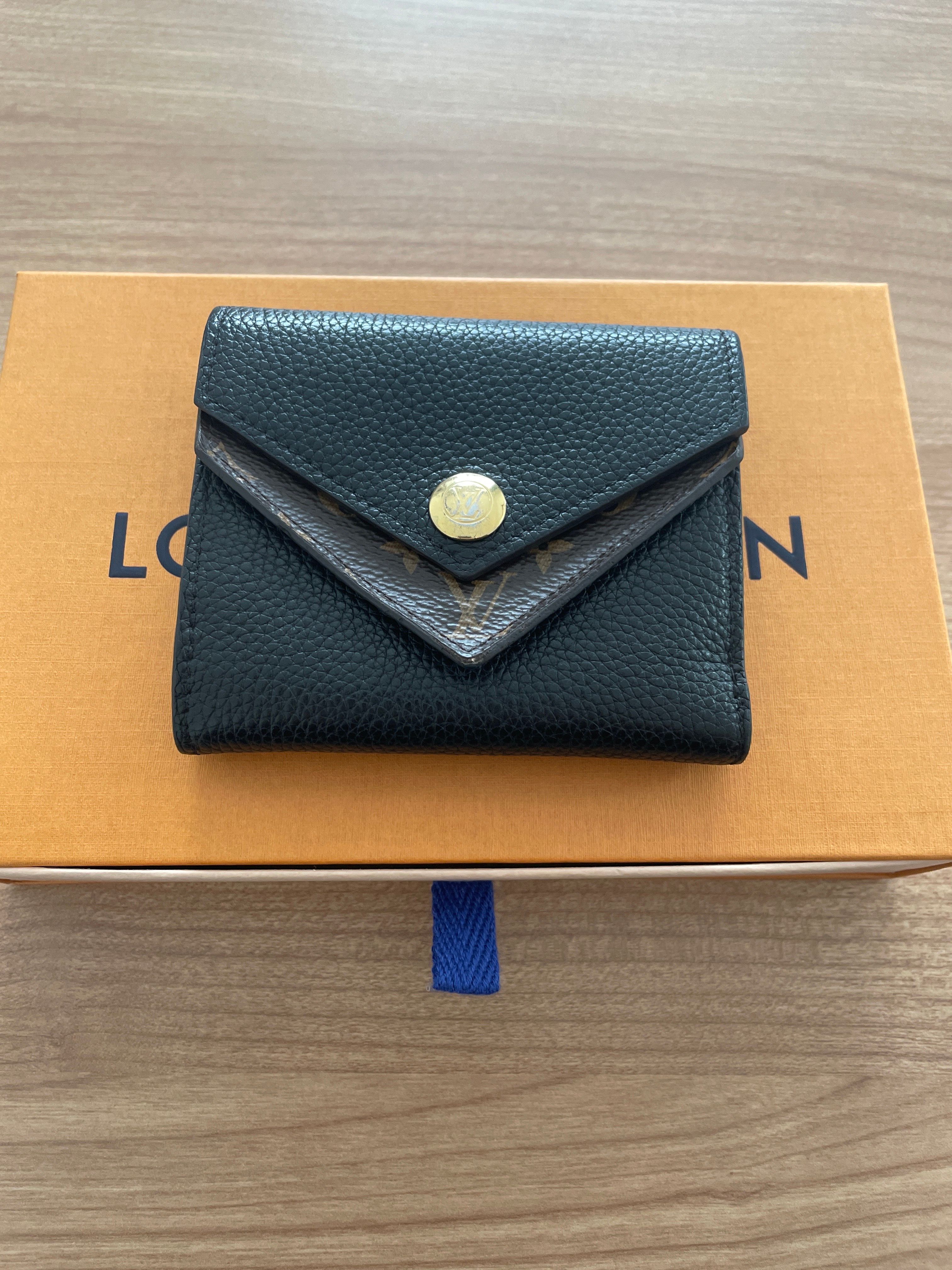 Louis Vuitton Portefeuille Double V Compact "Noir"