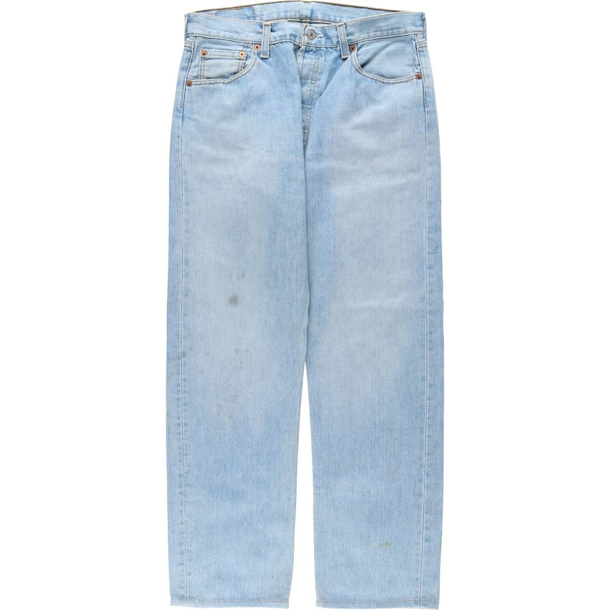 古着 00年代 リーバイス Levi's 00501-0106 ユーロモデル ストレートデニムパンツ 英国製 メンズw33相当/eaa636073