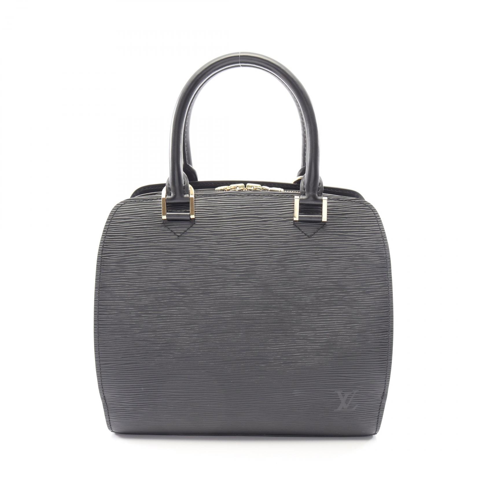 ルイ・ヴィトン LOUIS VUITTON ポンヌフ ハンドバッグ バッグ レザー エピ ノワール レディース ブラック系 M52052 【中古】